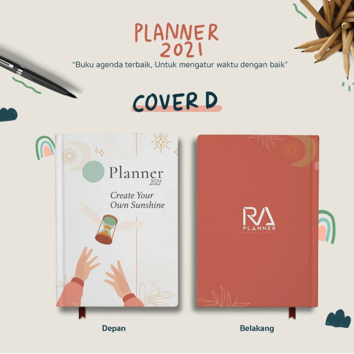 

Ra Planner 2021 Bonus Pulpen Dan Sticker Do'A Harian 074