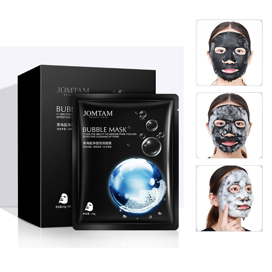 Jomtam Bubble Black Sea Salt Mask