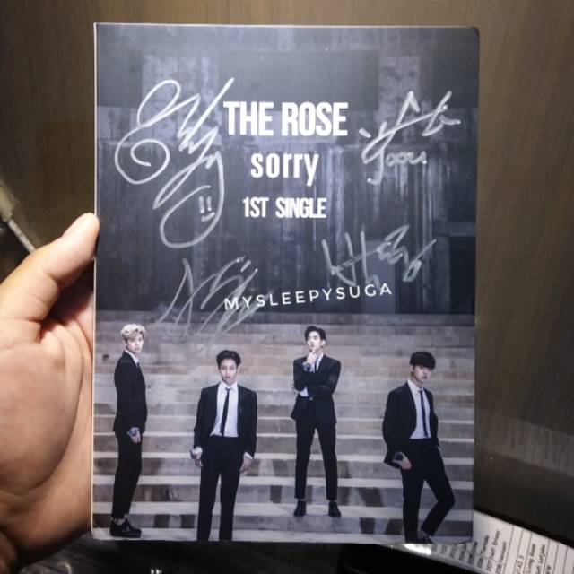 The Rose Signed Album Sorry