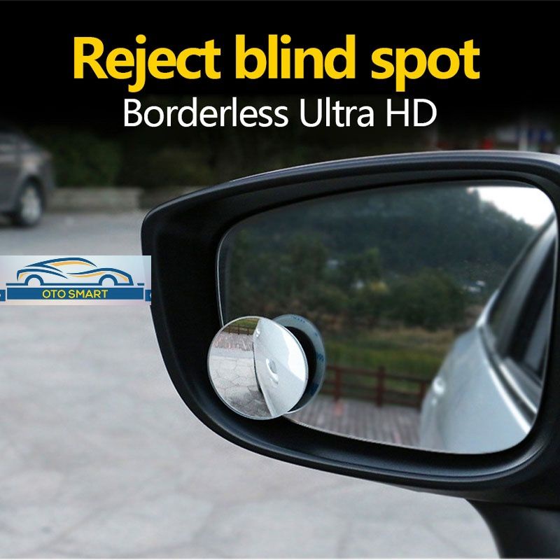 Kaca Spion Cermin Tambahan Blind Spot 360 Mirror 2 In 1 Adjustable