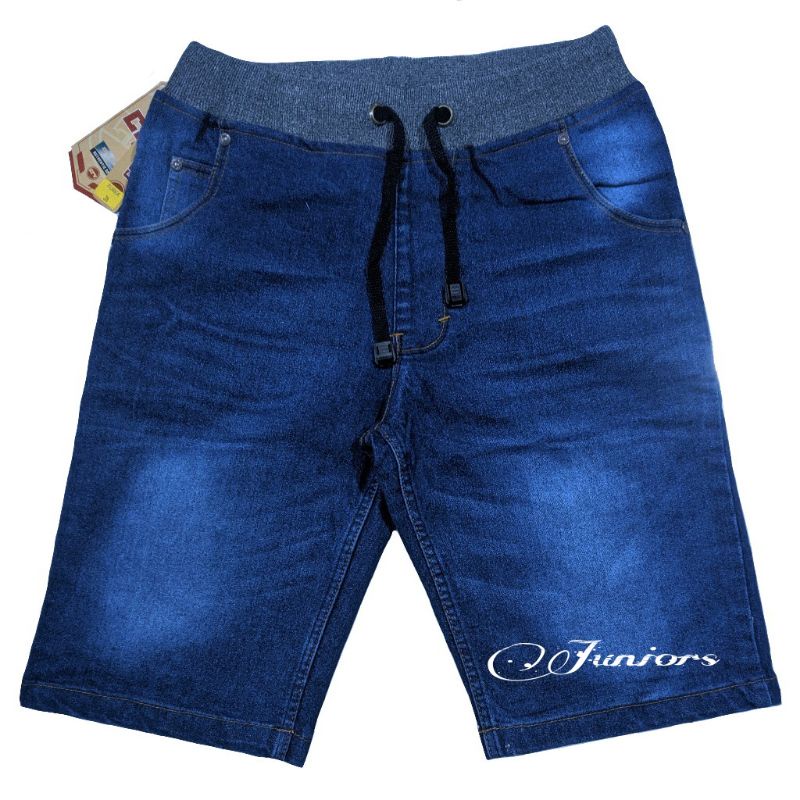 CELANA JEANS PENDEK RIP KOLOR CRV