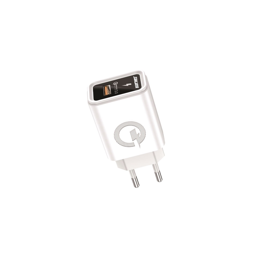 Sanjaya Kepala Charger 1 USB 15W Quick Charger QC 3.0 15W Fast Charging / Adaptor 3.0 Quick Charge