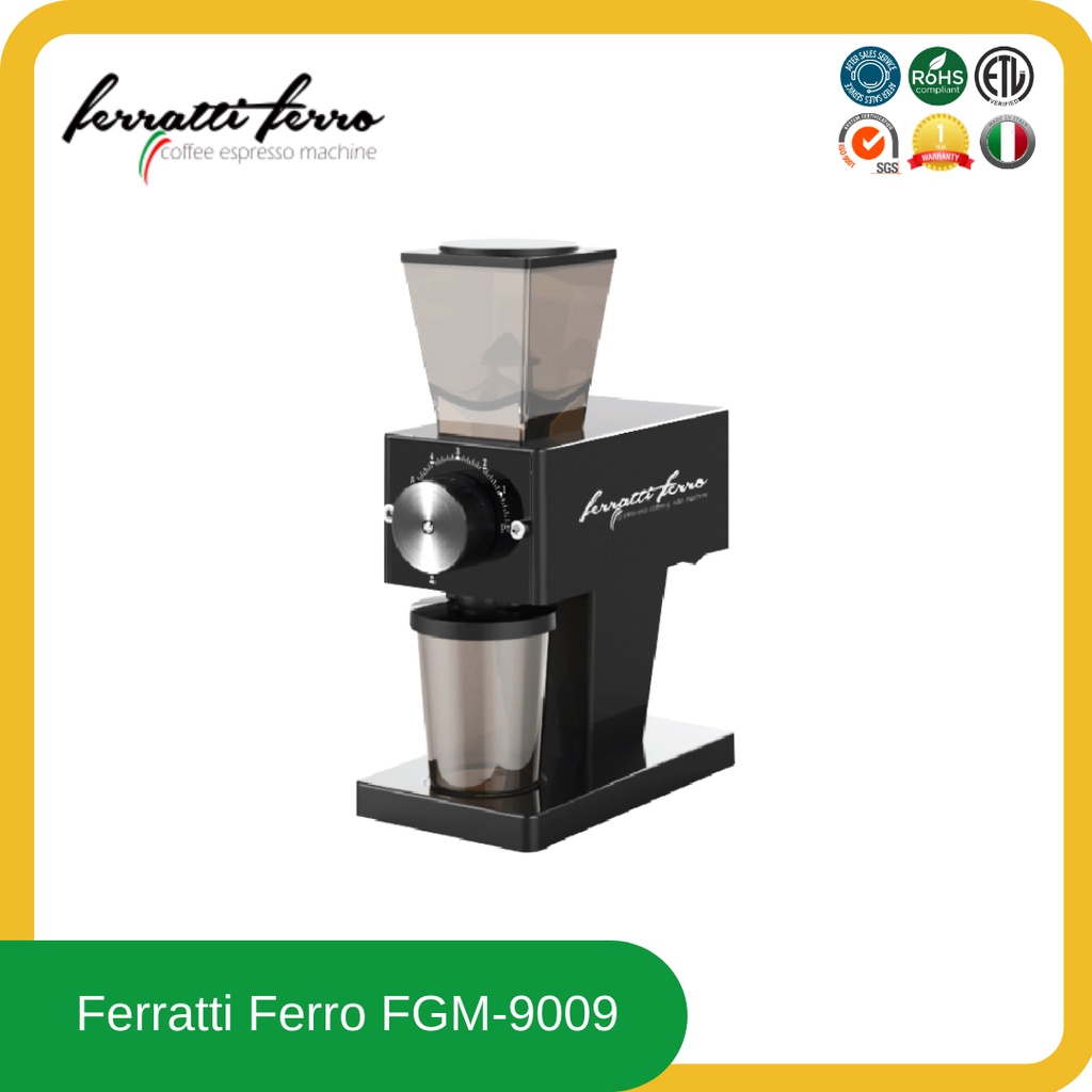Ferratti Ferro Coffee Grinder / Machine Alat Penggiling Kopi FGM-9009