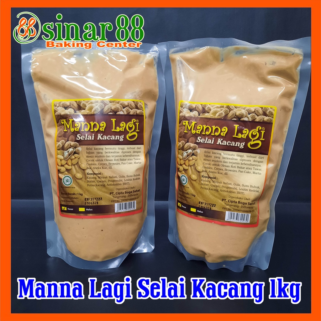 

Manna Lagi Selai Kacang Kasar 1kg