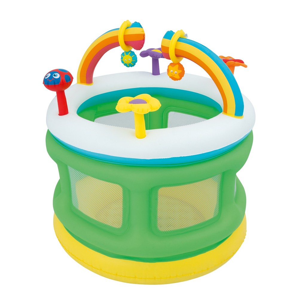 Bestway Inflatable Playpen 109cm Area Bermain, dan Trampolin Anak Bayi.-1