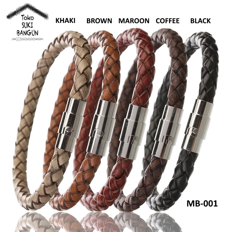 MB-001 Gelang Pria / Gelang Cowok / Male Bracelet Fashion