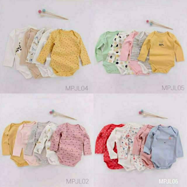 Jumper mamas papas 5in1 lengan panjang/ jumper bayi 5in1/baju mamas&amp;papas