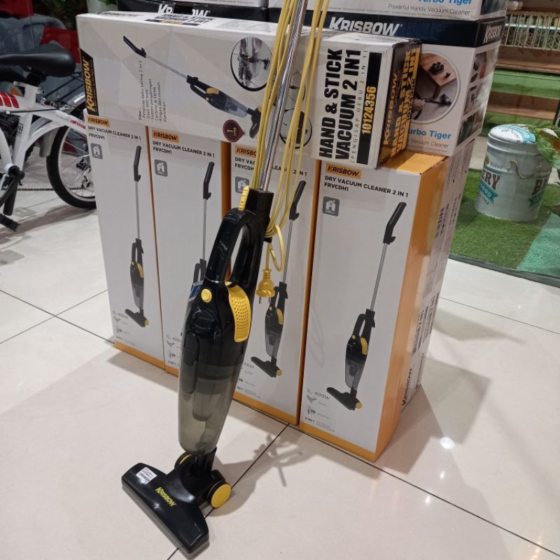 Krisbow vacuum cleaner penghisap debu kering 400W | Shopee Indonesia