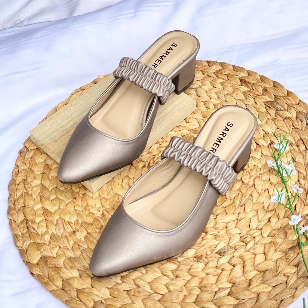 [Kode Barang J86] Sepatu Hak 5Cm Sepatu High Heels Murah Sepatu Haihils Wanita Kekinian Sandal Pesta