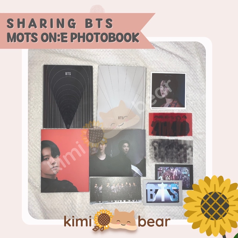 Jual Ready Sharing Bts Map Of The So On E Mots Concept Photobook Special Set Bts Mcb