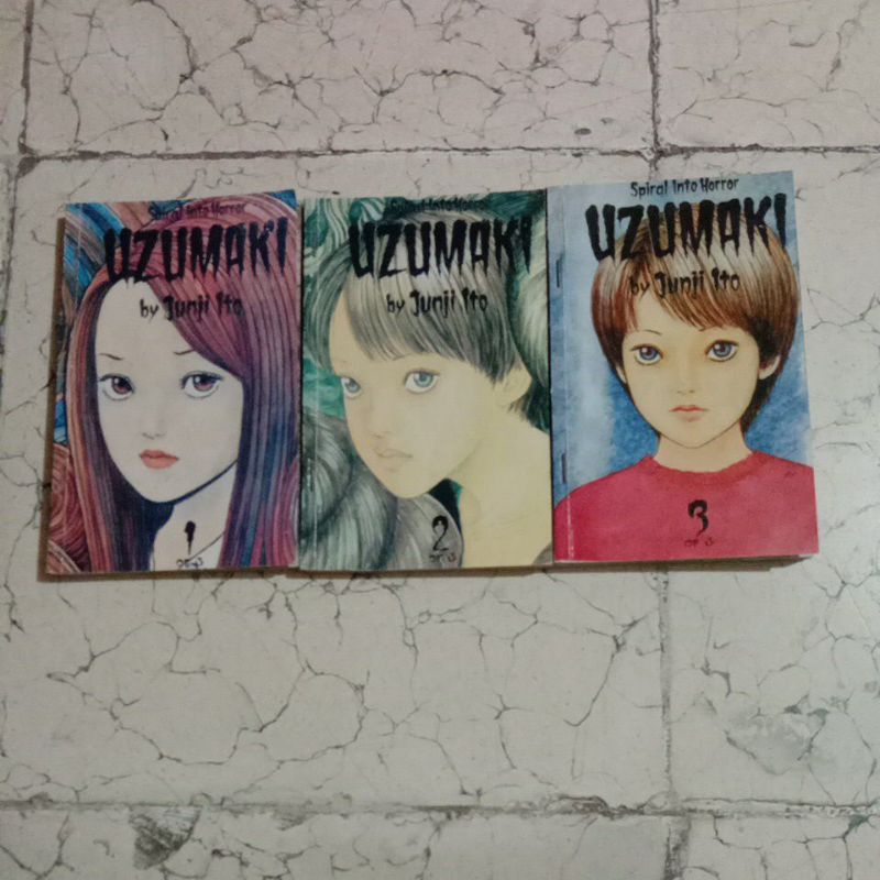 Komik Uzumaki Junji Ito set