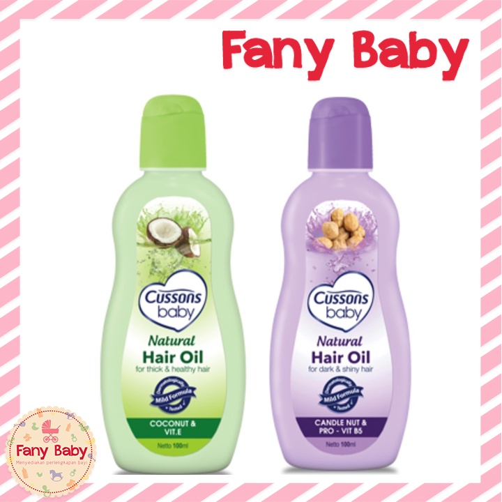 Cussons Baby Natural Hair Oil 100ml