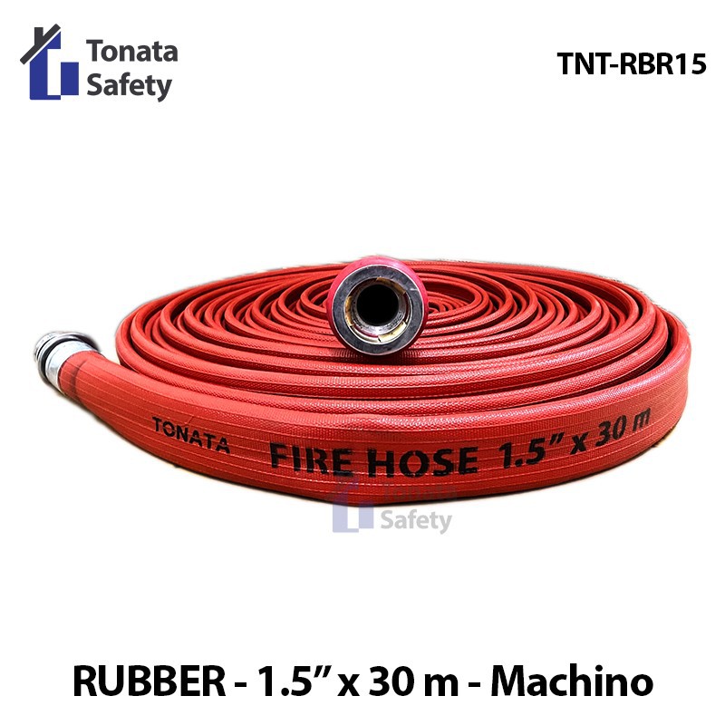 Fire Hose Rubber Tonata 1.5&quot; x 30m / Selang Pemadam 30 m