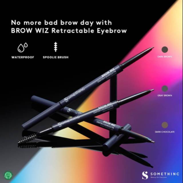 Somethinc Brow Matters Rectable Triangle Eyebrow - Pensil alis tahan air Somethinc