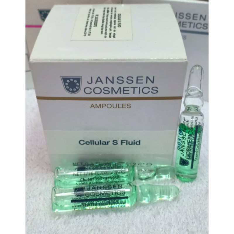 Serum Janssen Cosmetics (Cellular S Fluit) 1 Box