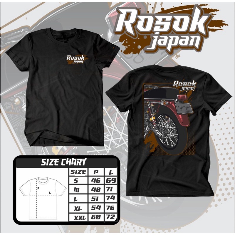 Rosok Japan Kaos CB Kaos herex 005