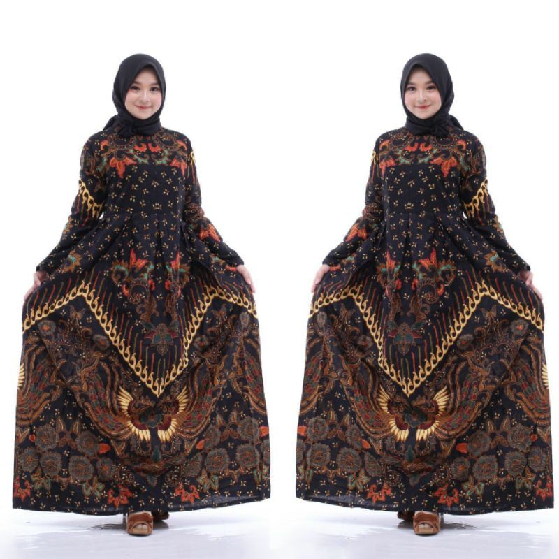 Maura Couple - Sania Ruffle Batik Couple Ori Ndoro Jowi DNT Garansi Termurah Shopee  SELENDANG MERAK