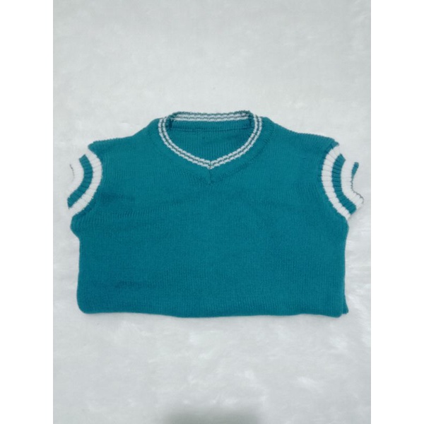 Unisex Vest Rompi Rajut Anak Usia 3-4 Tahun