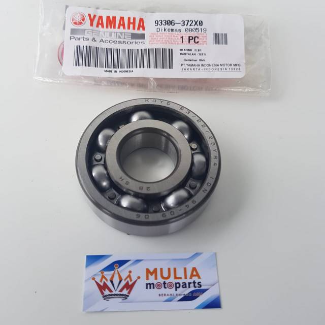 93306372X000 BEARING CRANKSHAFT MIO, MIO J, XEON RC, M IO M3 63/22 YGP 93306-372X0 LAHER KRUK AS