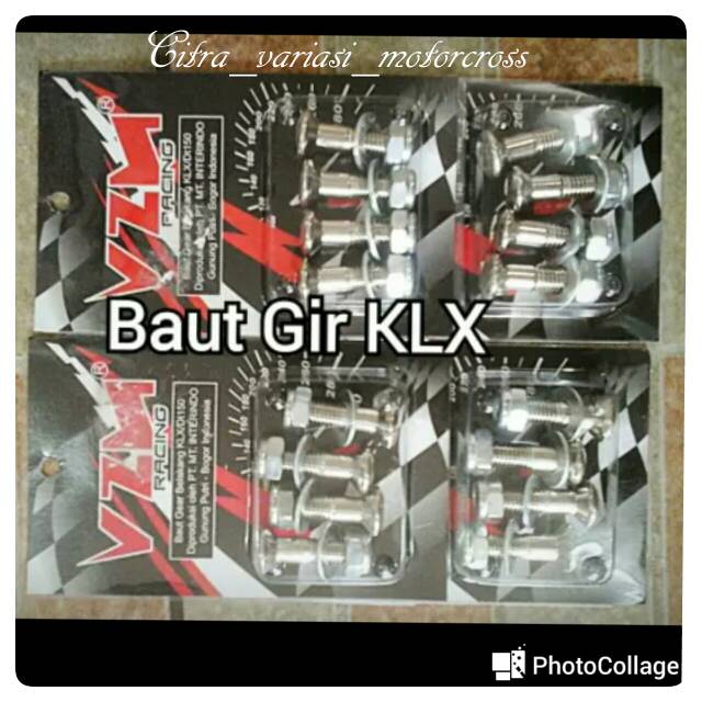 BAUT GIR BELAKANG KLX