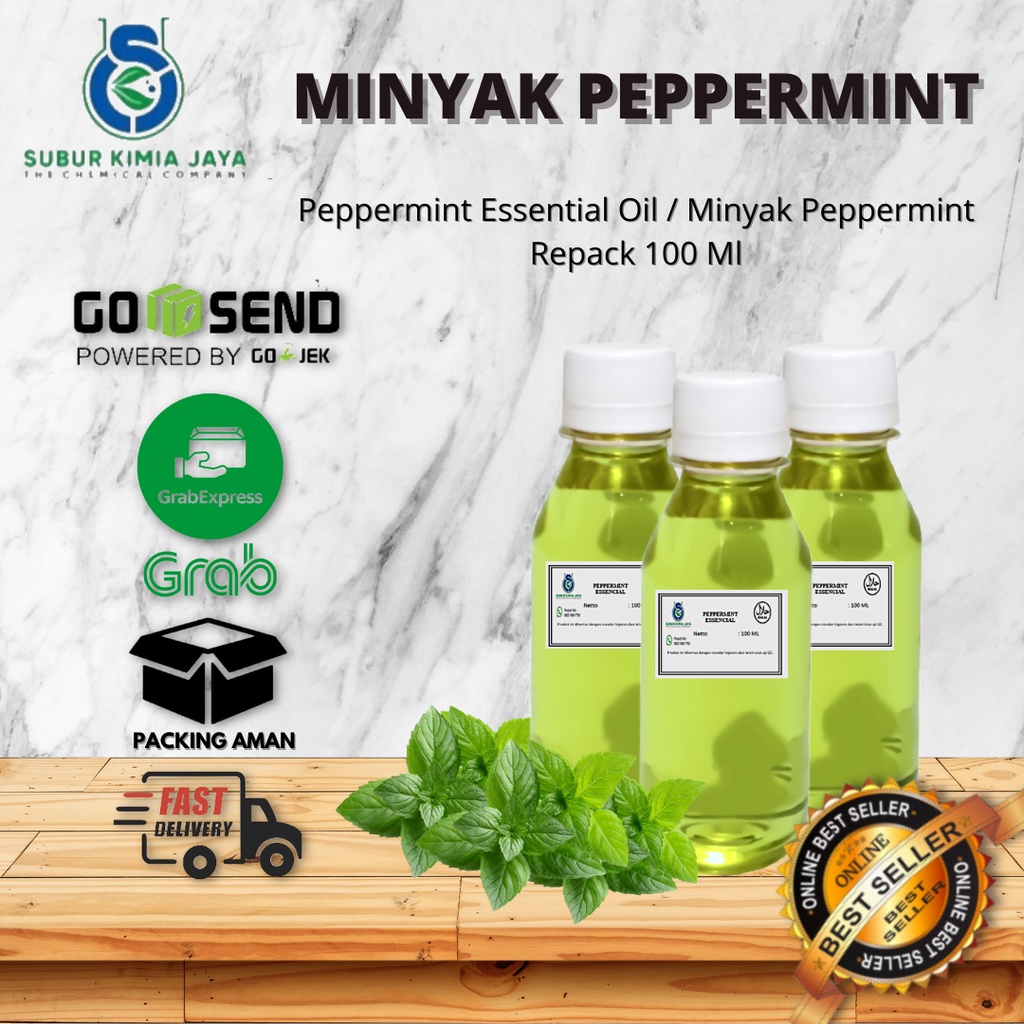 

Peppermint Essential Oil ( Minyak Mint ) 100 ML Premium
