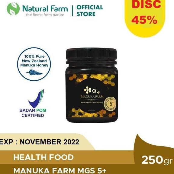 

Manuka Farm 5+ (250 gr) EXP 11/22