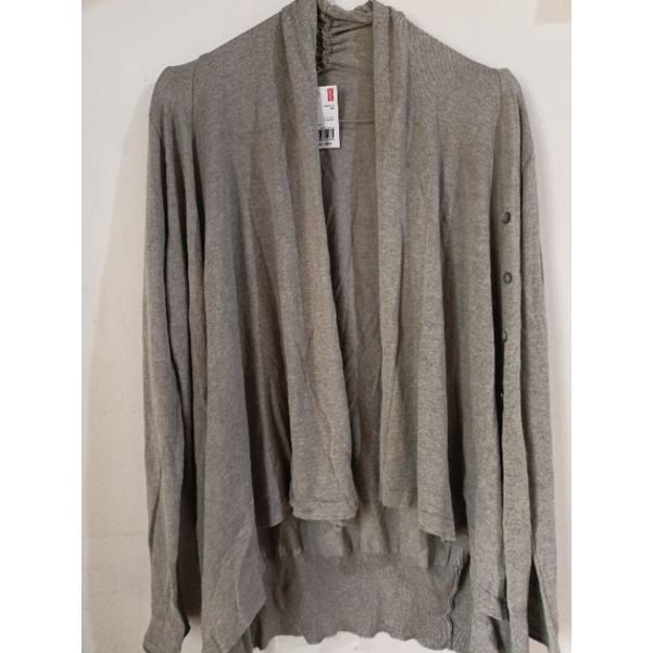 SISA IMPORT Model Korea kardigan cardigan blazer vest panjang bermodel depan pendek belakang panjang