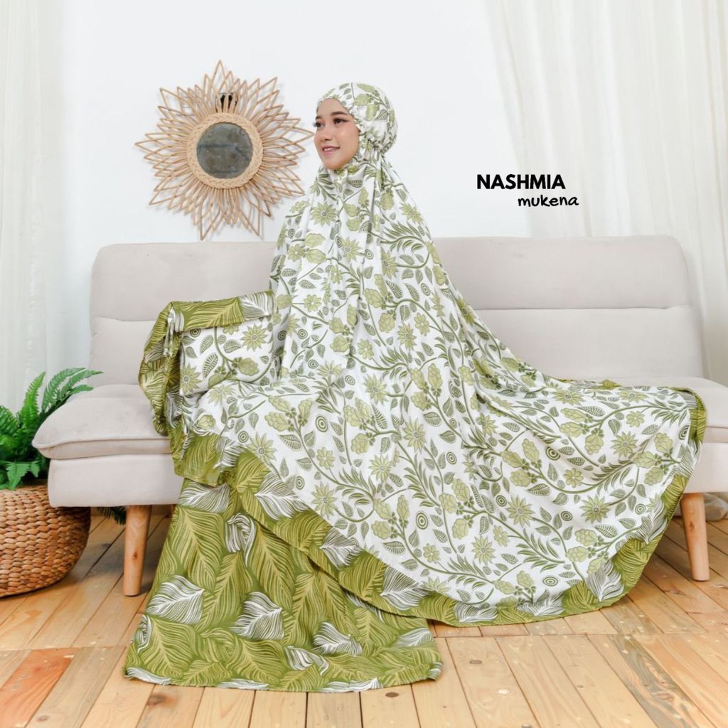 MUKENA RAYON JUMBO DEWASA BALI MOTIF SABILA / MUKENA DEWASA KATUN RAYON JUMBO TRAVELING