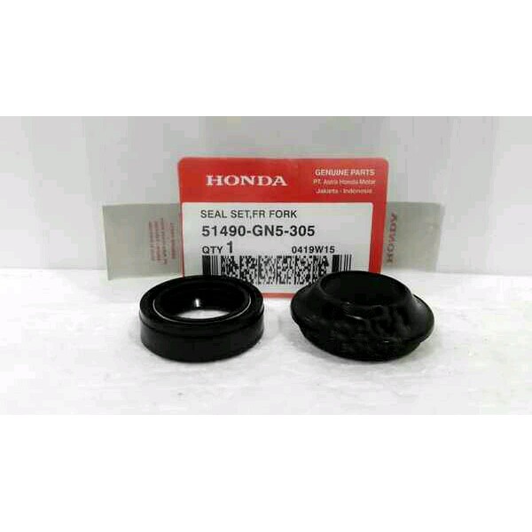 Seal Sil Shock Skok Depan Garnd Karisma Supra 125 Vario 110 125 150 Beat Scoopy Spacy Original AHM