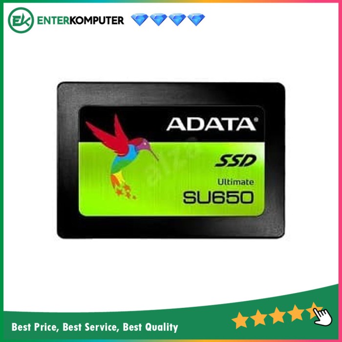 ADATA SSD SU650 120GB SATA III ( R/W Up to 520 / 450MB/s ) ASU650SS-120GT-R