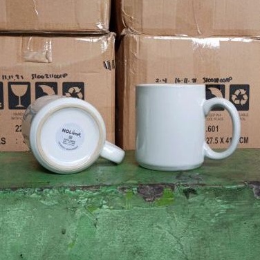 Milota.Co Mug Keramik Putih 11Oz Coating Sni Lokal