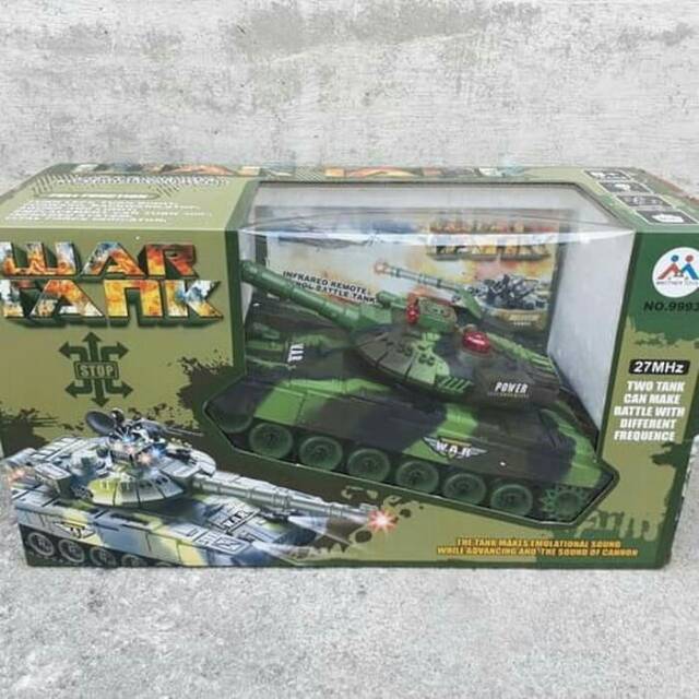Mainan RC Tank Leopard Mainan RC War Tank