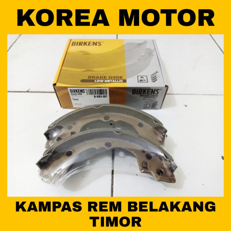 Kampas Rem Belakang Timor Kanvas Rem Timor