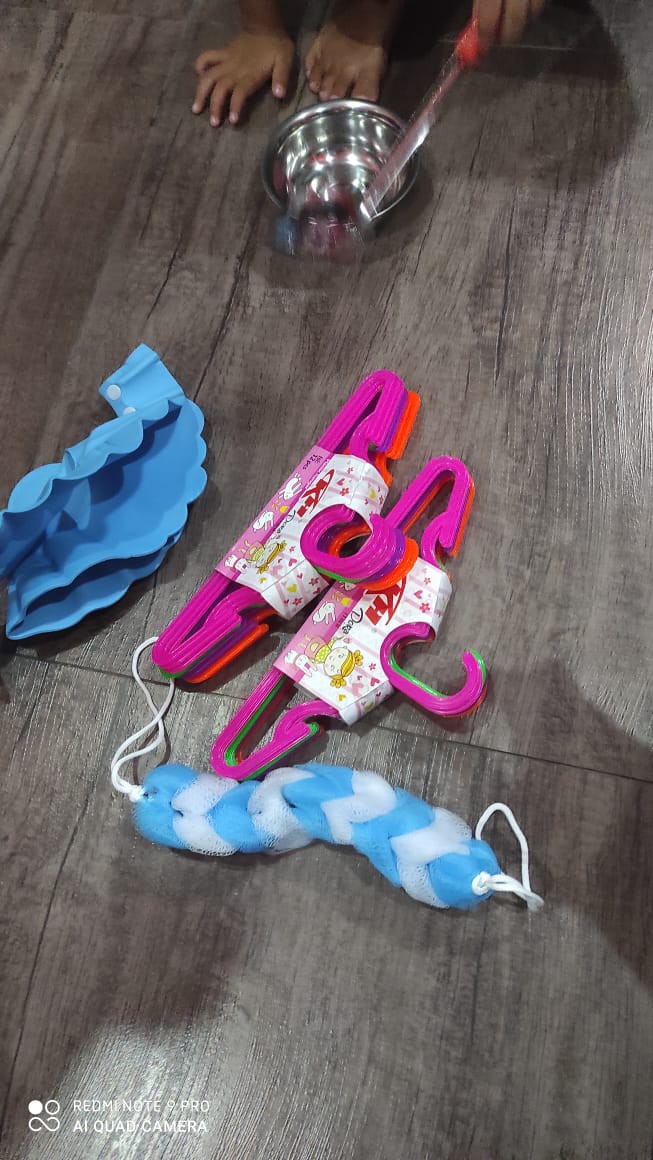 Busa Gosok Punggung / Busa Spons Mandi Model Panjang Kepang Bath Foam