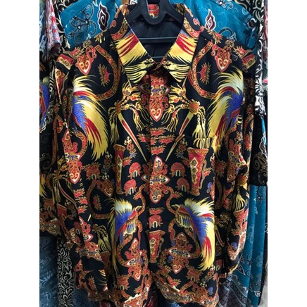 Batik Papua / Batik Papua Pria Keren Lengan Panjang