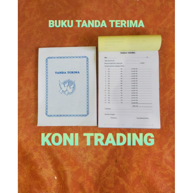 

BUKU TANDA TERIMA NOTA RANGKAP 3 ( merek EGRET BIRD )