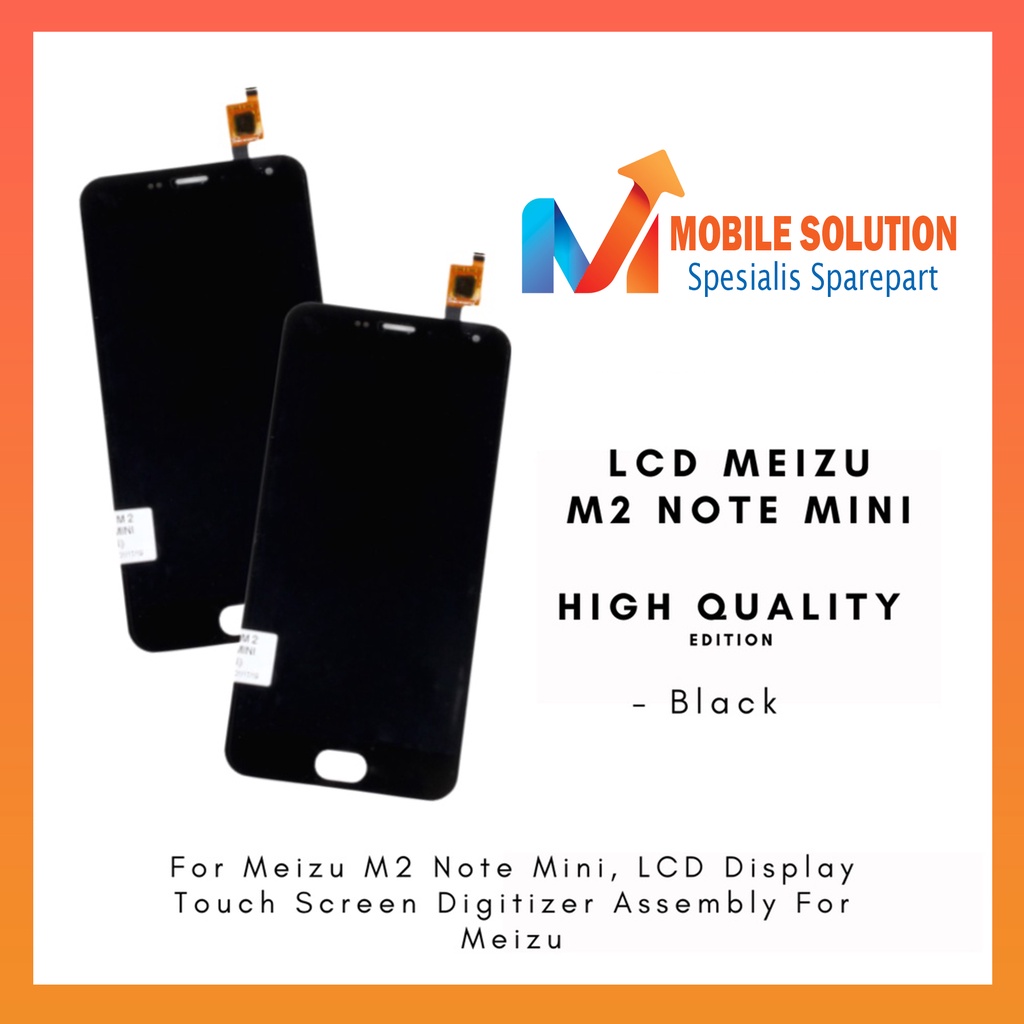 Grosir LCD Meizu M2 Note Mini ORIGINAL 100% Fullset Touchscreen Garansi 1 Bulan + Packing / Bubbel