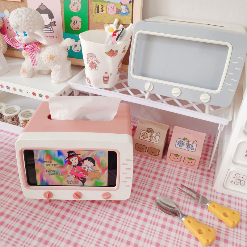 Kotak Tisu Model TV/Kotak Tisue Holder Handpone [KK]