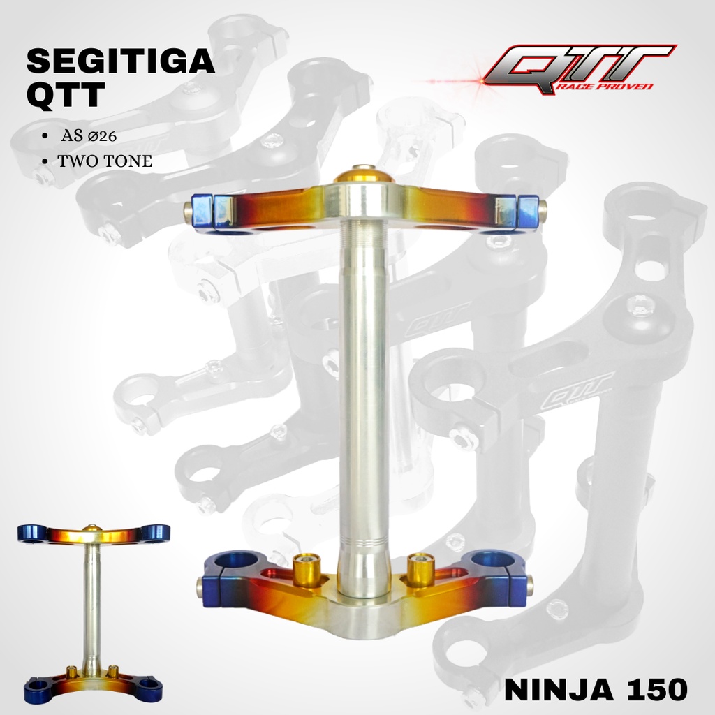 Segitiga drag QTT Ninja 150 SSK-01 Two tone