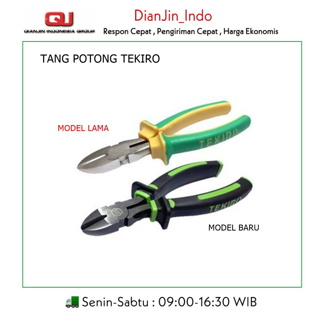 TANG POTONG 6&quot; TEKIRO ASLI