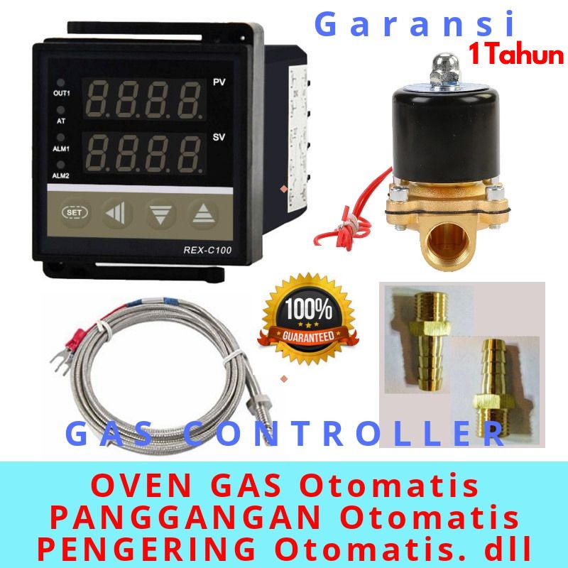Gas Controller / Gas Kontroller / Pengatur Suhu Gas / Pengatur Panas Api Gas - Oven - Panggangan - P