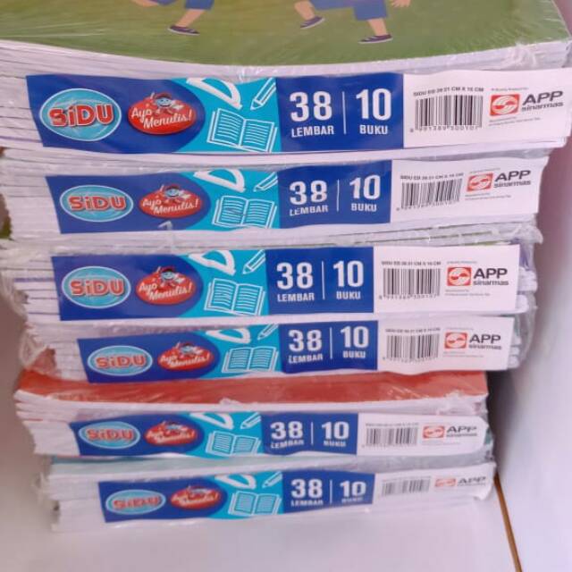 

BUKU SINAR DUNIA 38 LEMBAR ( SATUAN )