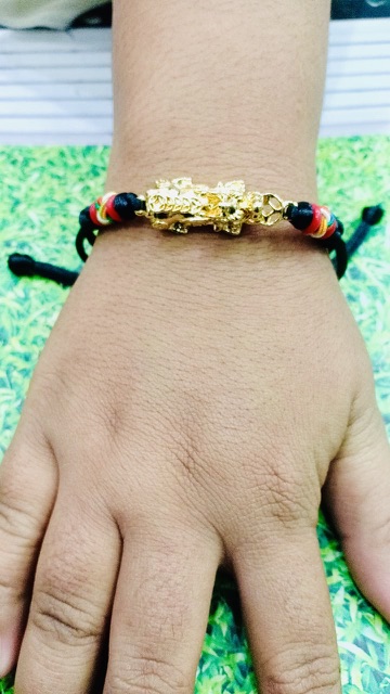 Gelang tangan wanita lapis emas // gelang tangan tali pixu //gelang pixu lapis emas