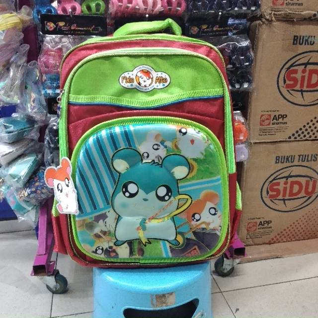 Tas timbul kids PALO alto anak wanita SD