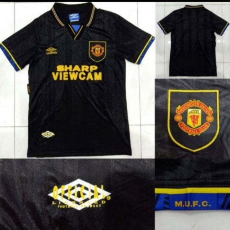 JERSEY RETRO MANCHESTER UNITED AWAY (M.U KUNGFU) NEW -GRADE ORI