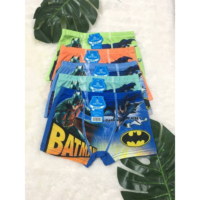 KIANO KIDS | Boxer Anak laki-laki/Boxer anak cowok/Boxer anak Cowok Art Batman