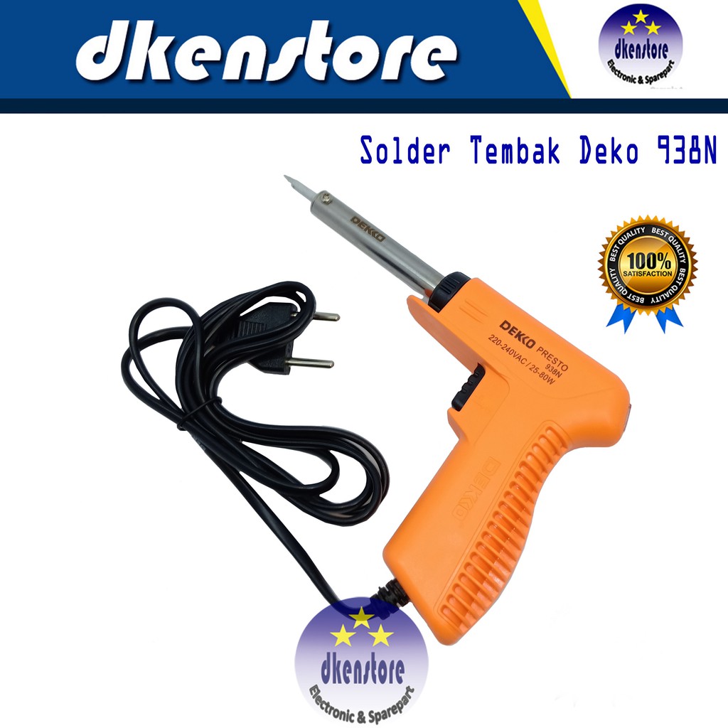 Solder Gun Tembak Dekko 938N Ori deko