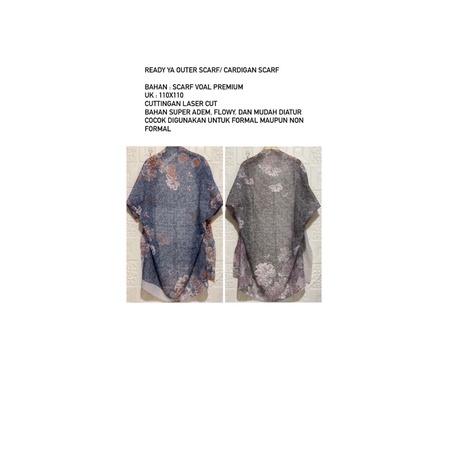 Outer Scarf/ Cardigan Scarf