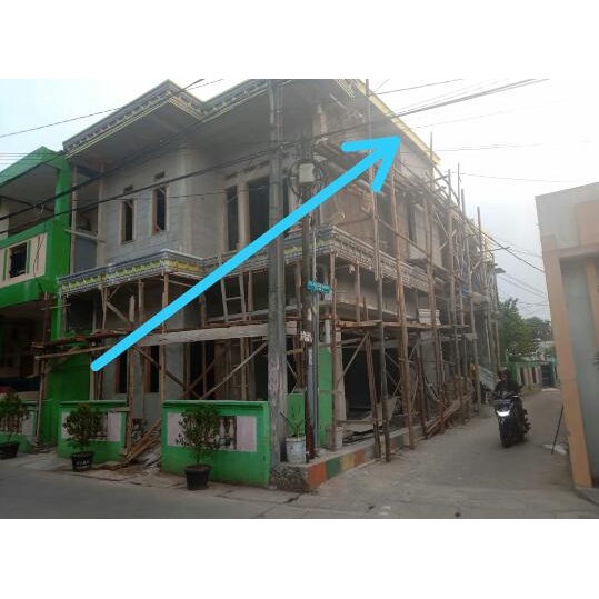 lisplang beton teras rumah