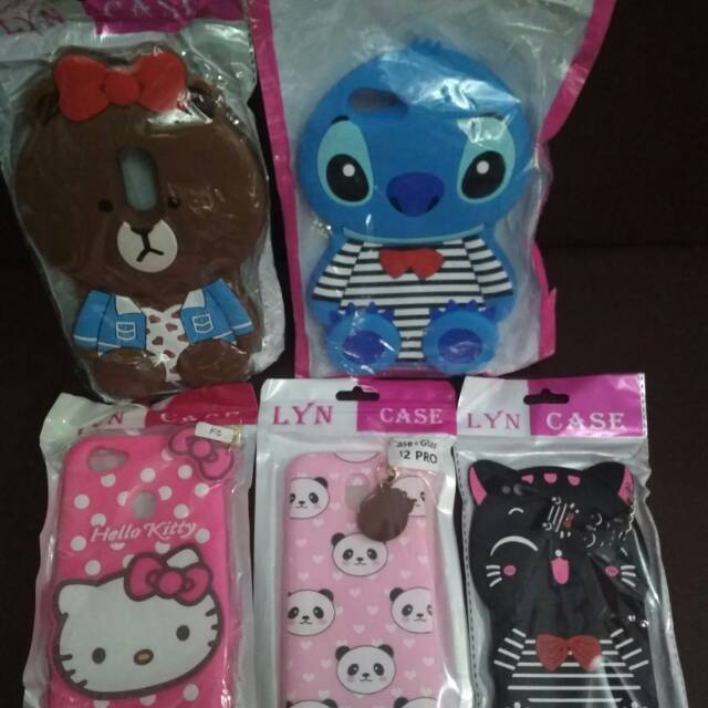 Softcase Boneka Hp Siomi, Samsung dan Oppo